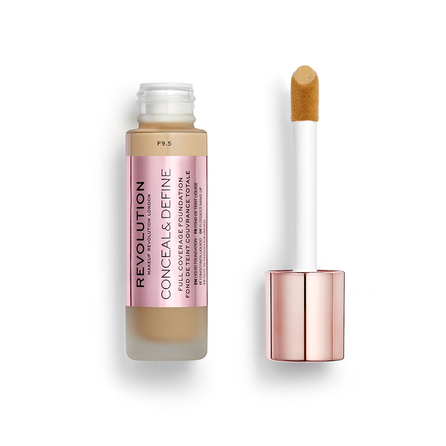 Makeup Revolution Conceal And Define Foundation - F9.5