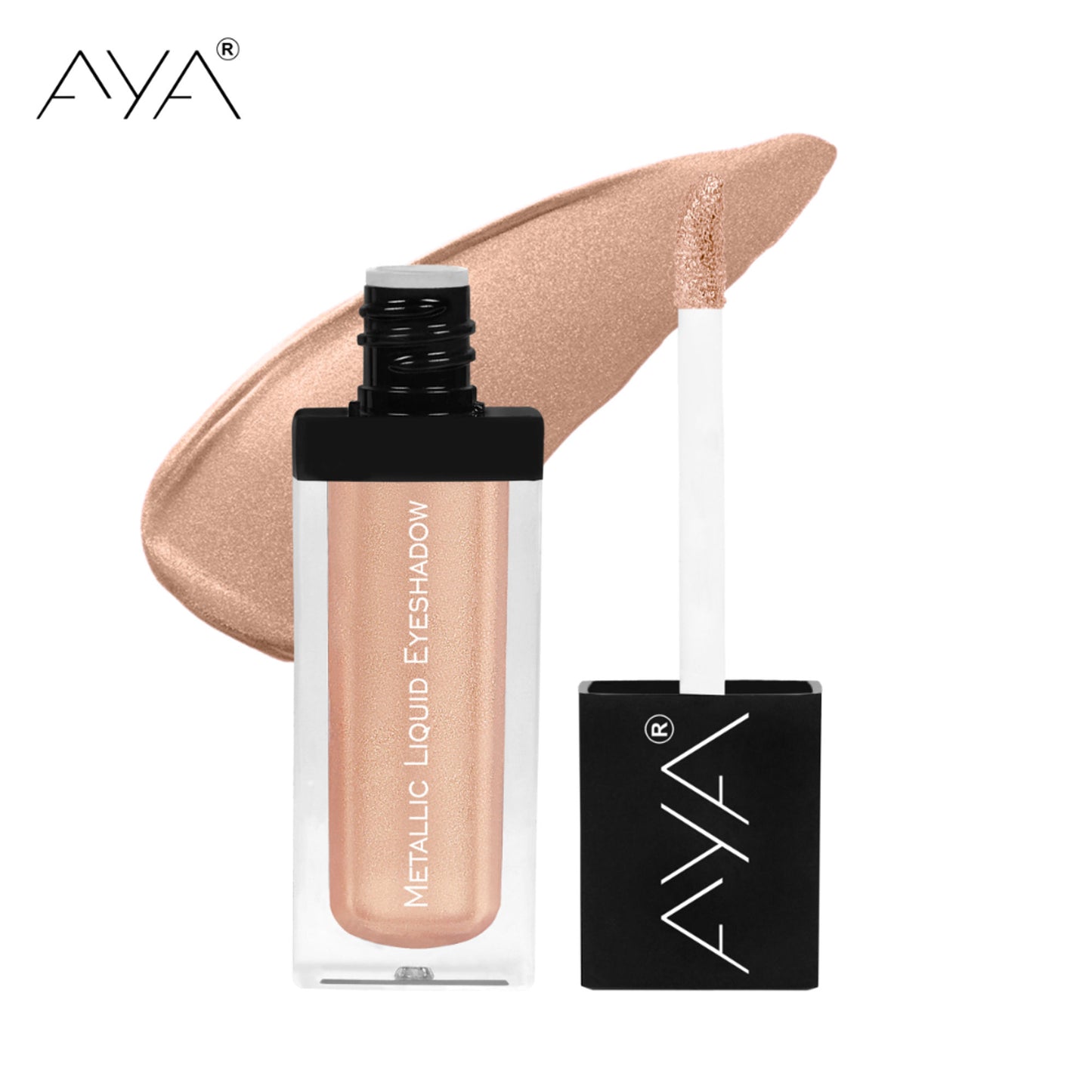AYA Metallic Liquid Eyeshadow - 02 Pink Champagne