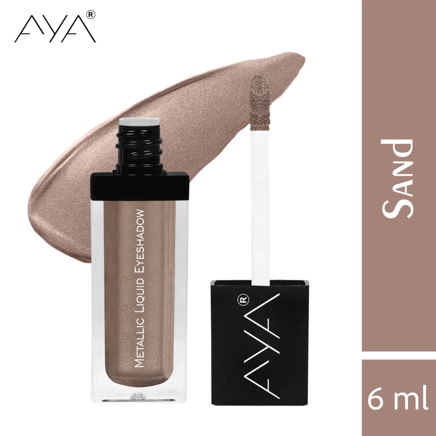 AYA Metallic Liquid Eyeshadow - 04 Sand