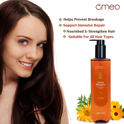Omeo Arnica Shampoo With Arnica Extracts - Anti Hairfall, Prevents Hair Fall & Promotes Hair Growth