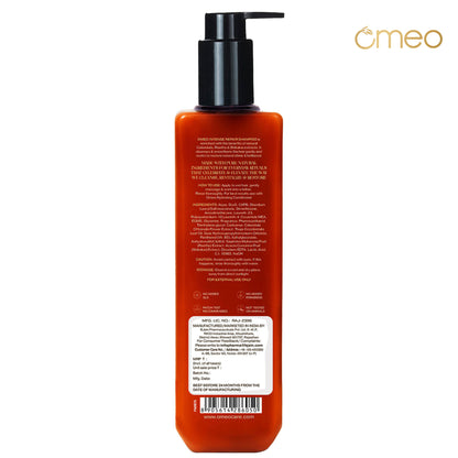 Omeo Intense Repair Shampoo With Reetha & Shikakai - Daily Use, Gentle Cleansing, Shine & Silky Hair
