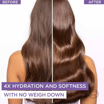 L'Oreal Paris Hyaluron Moisture Anti-frizz Leave-in Night Cream With Hyaluronic Acid For Hydrated Hair
