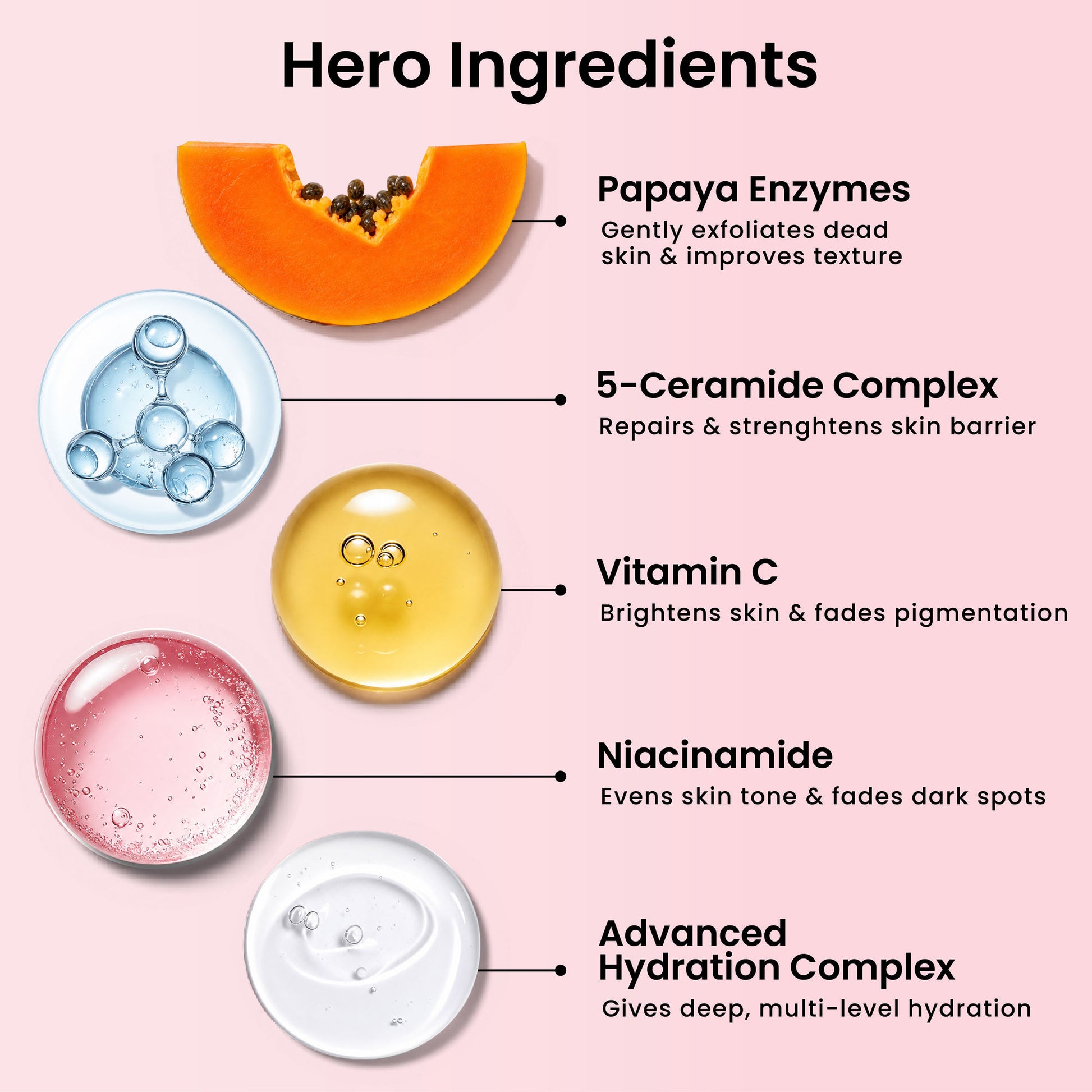 Foxtale Brightening Moisturiser with Vitamin C & Niacinamide