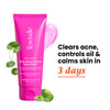 Foxtale Oil & Acne Control Face Wash With 2% Salicylic Acid & Cica, For Clear, Oil Free & Calm Skin