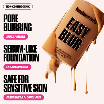 Easy Blur Natural Airbrush Foundation with Niacinamide - Cream Puff 260W