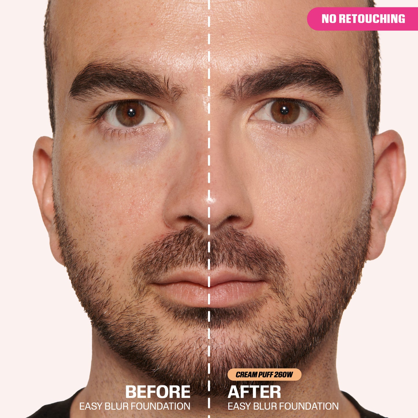 Easy Blur Natural Airbrush Foundation with Niacinamide - Cream Puff 260W