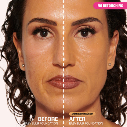 Easy Blur Natural Airbrush Foundation with Niacinamide - Creme Caramel 355N