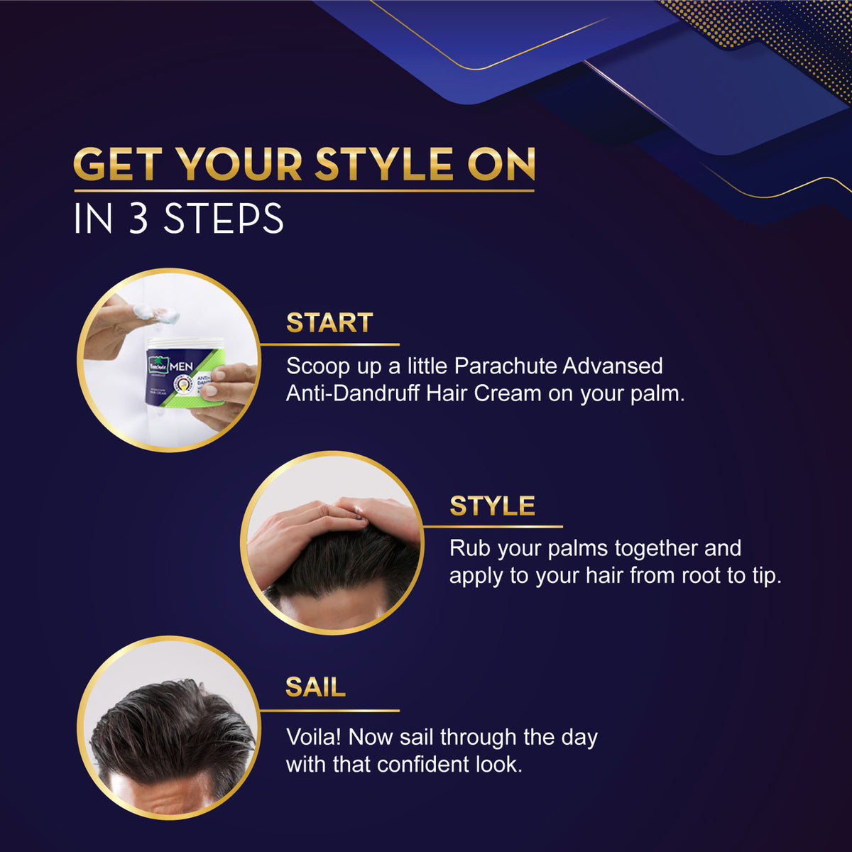 Parachute Advansed Hair Cream Anti-Dandruff