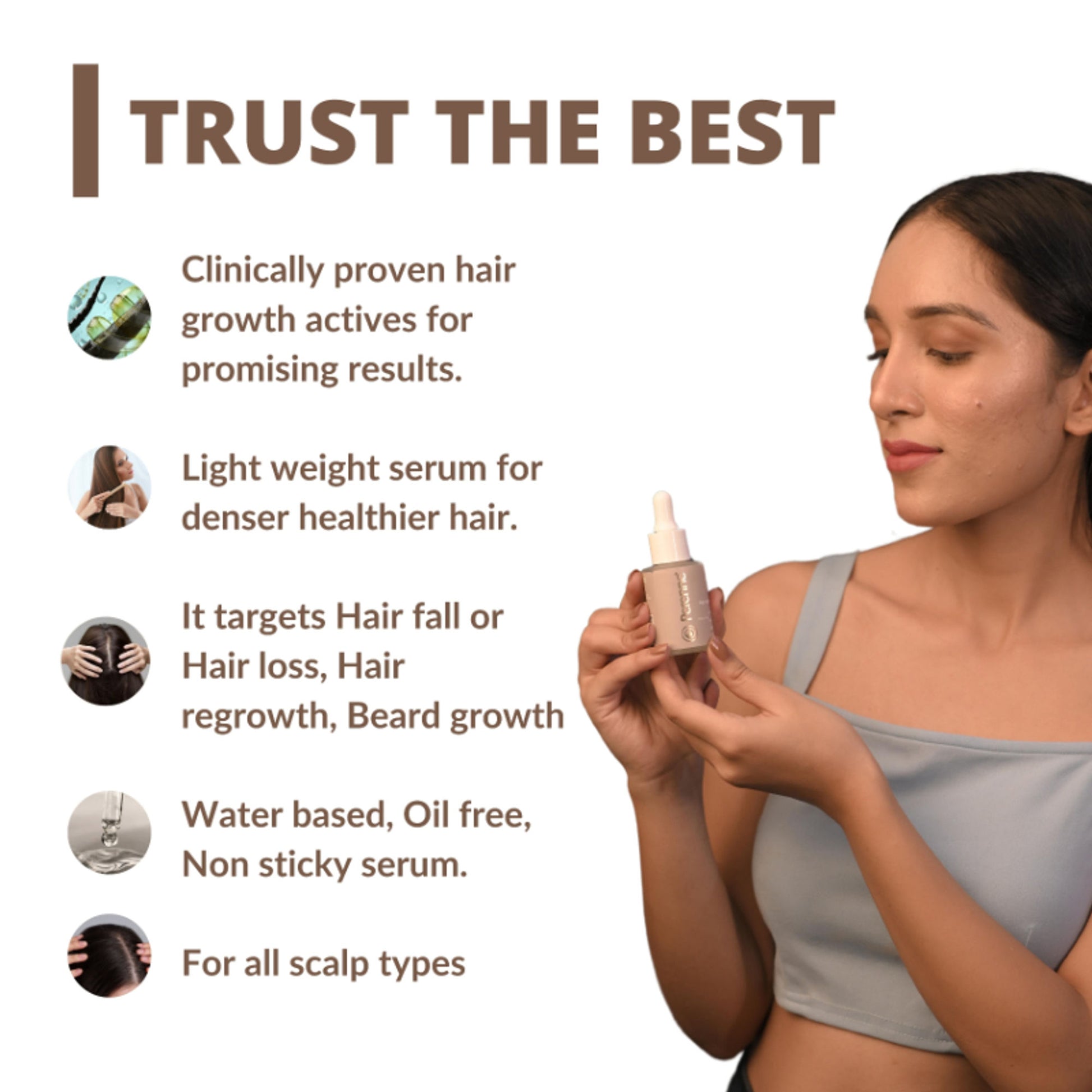 Perenne Hair Strengthening Serum With Redensyl