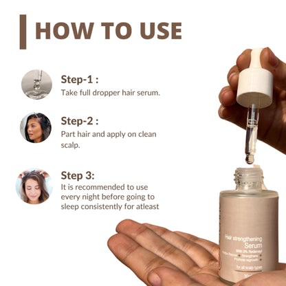 Perenne Hair Strengthening Serum With Redensyl