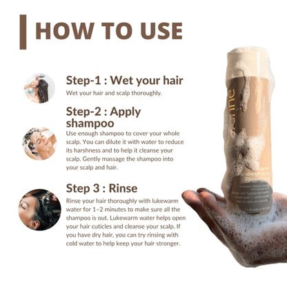 Perenne Sulphate Free Hair Strengthening Shampoo