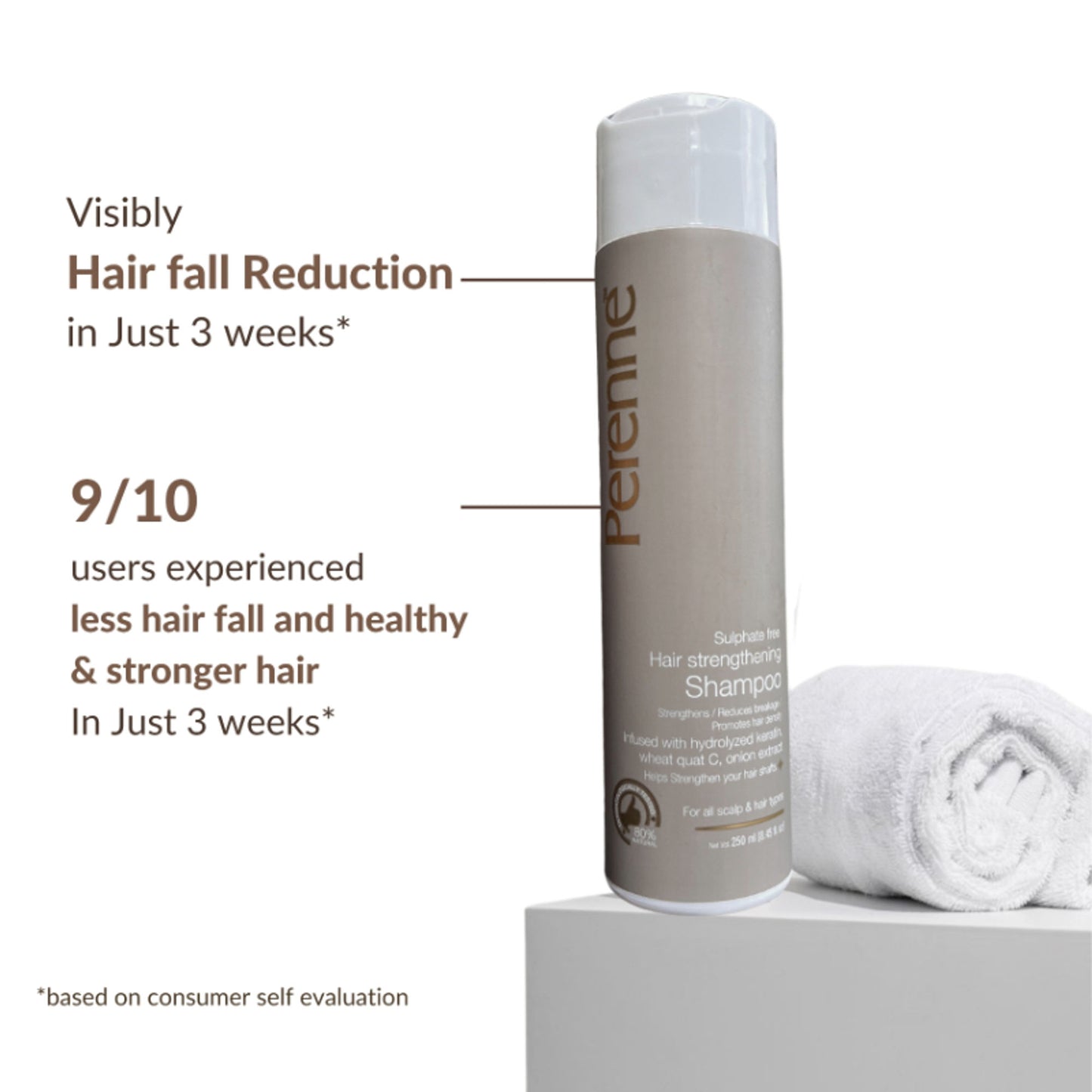 Perenne Sulphate Free Hair Strengthening Shampoo