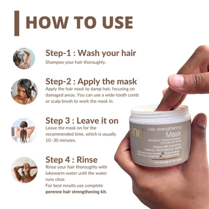Perenne Hair Strengthening Mask