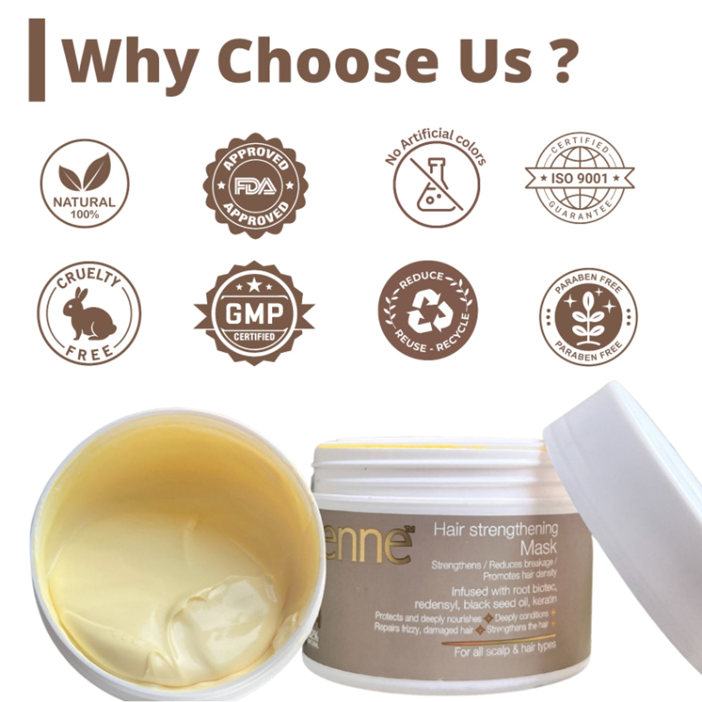 Perenne Hair Strengthening Mask