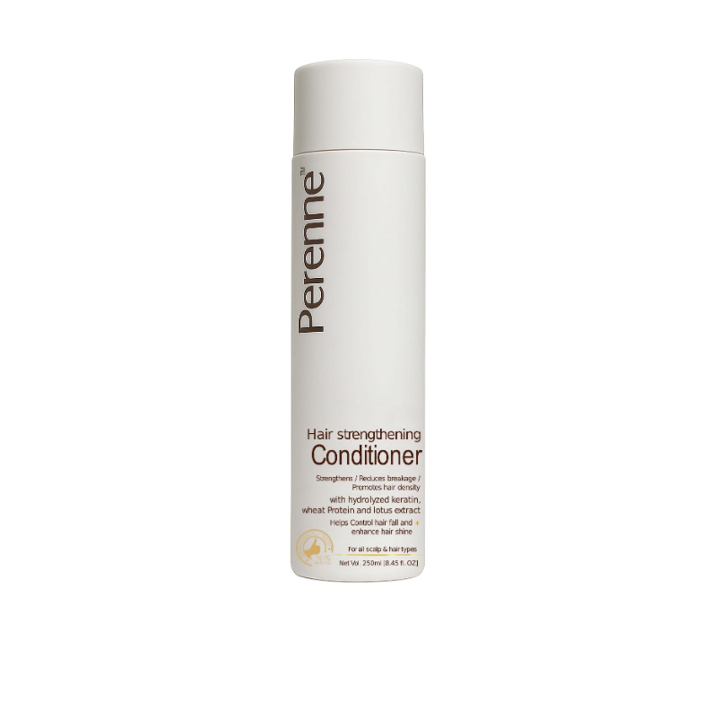 Perenne Hair Strengthening Conditioner With Hydrolyzed Keratin And Wheat Protein