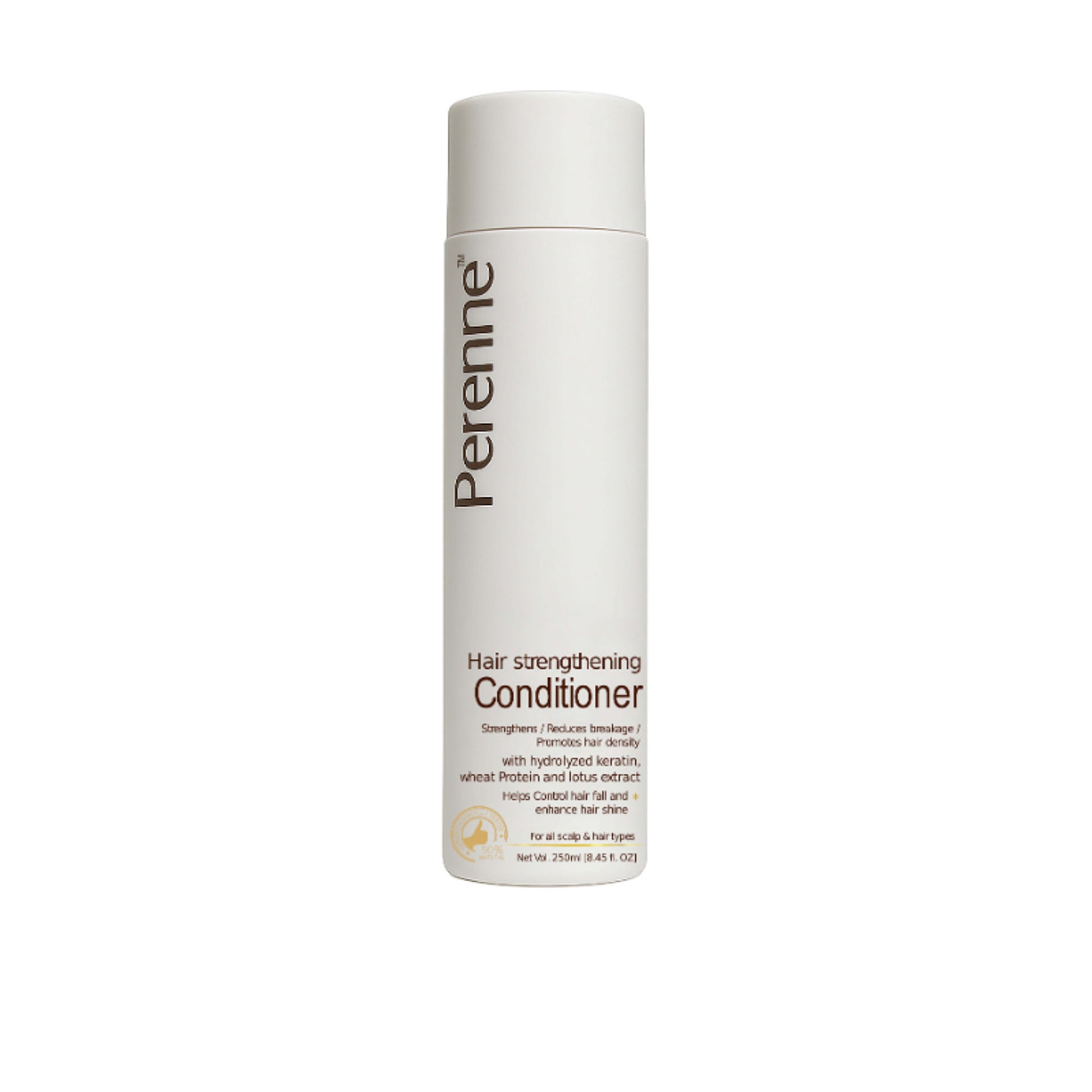 Perenne Hair Strengthening Conditioner With Hydrolyzed Keratin And Wheat Protein