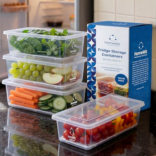 HomeWiz Fridge Storage Containers