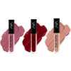 AYA True Matte Liquid Lipstick - Set Of 3
