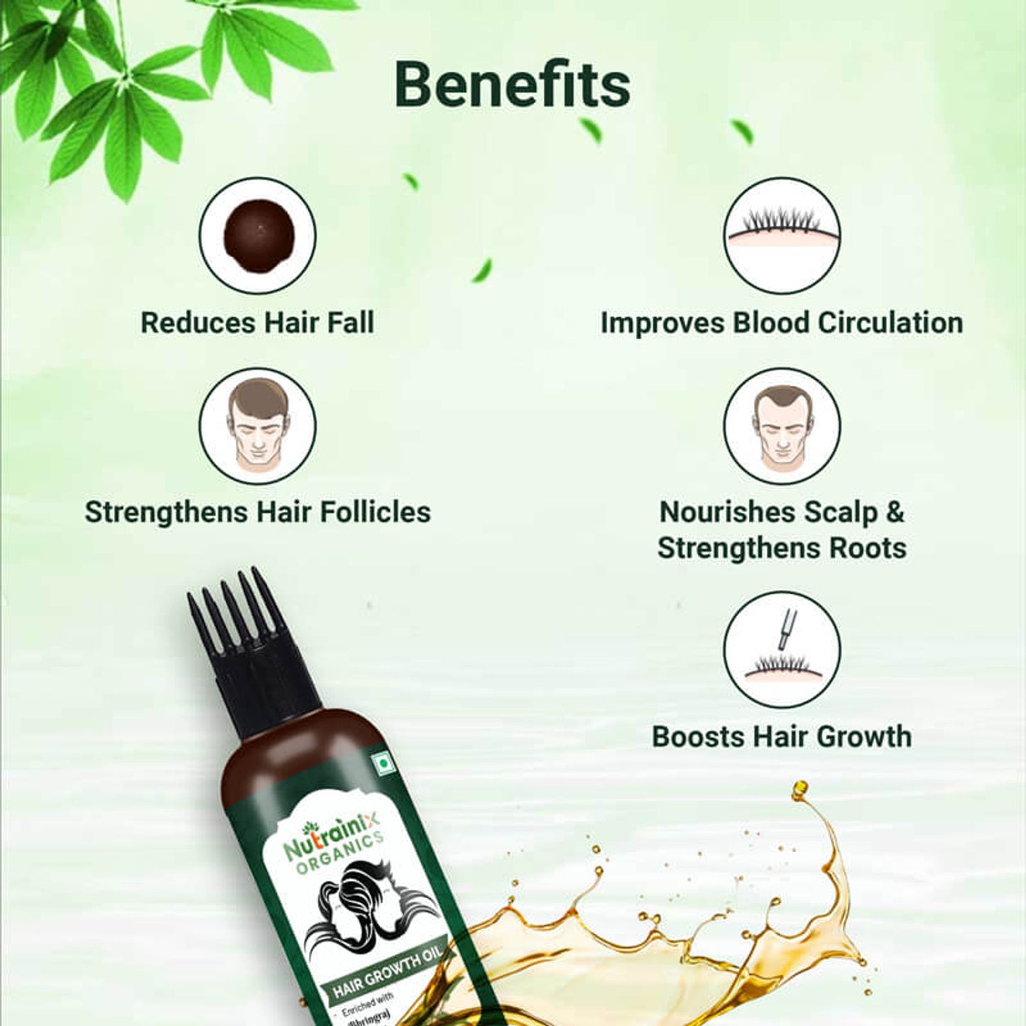 Nutrainix Organics Hair Growth Oil