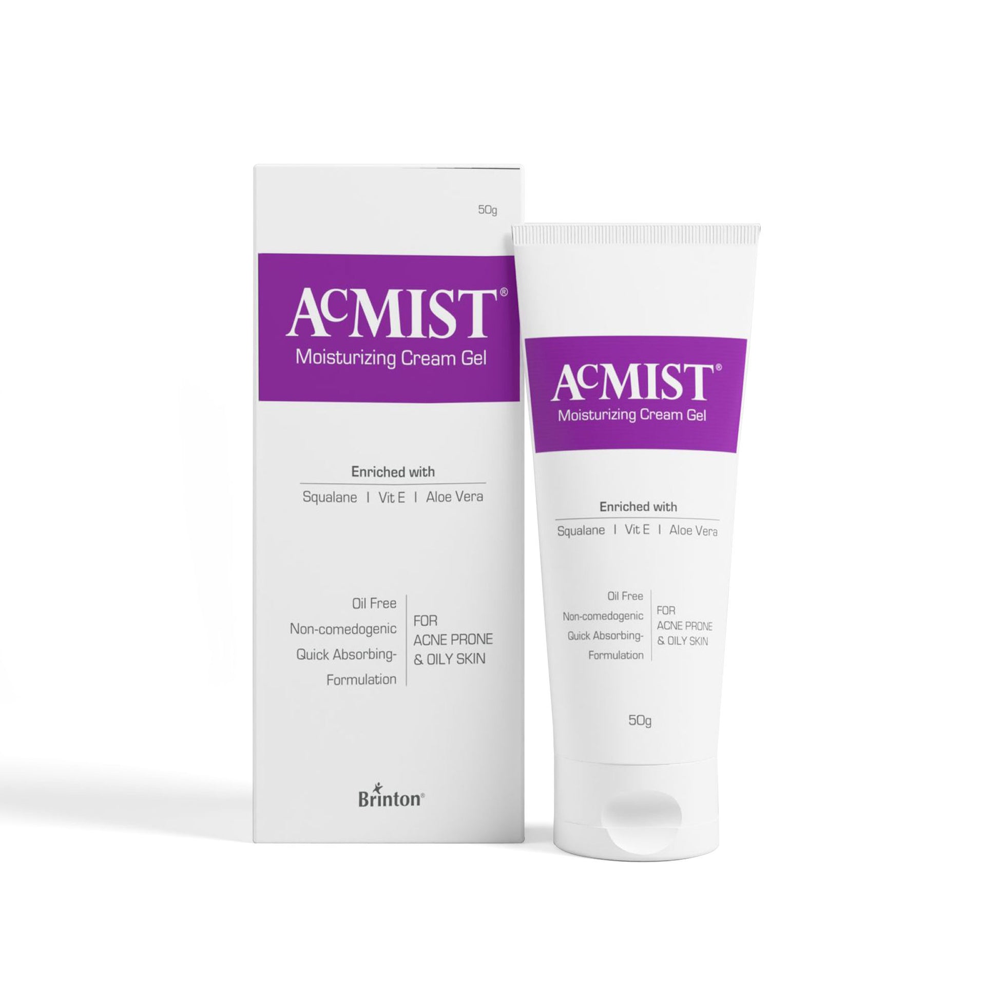 Brinton Acmist Moisturizing Cream Gel With Quick Absorbing Formulation