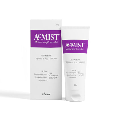 Brinton Acmist Moisturizing Cream Gel With Quick Absorbing Formulation