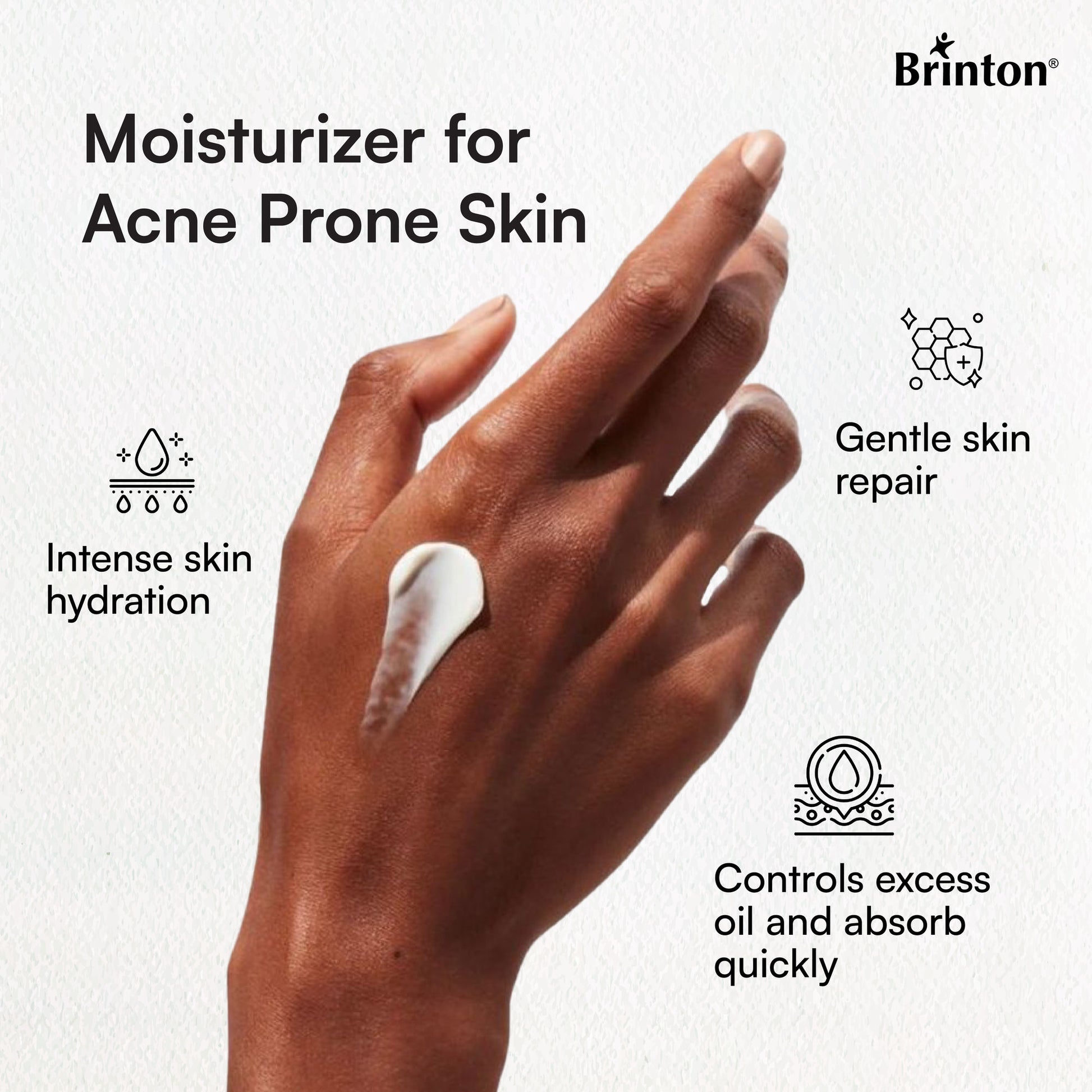 Brinton Acmist Moisturizing Cream Gel With Quick Absorbing Formulation