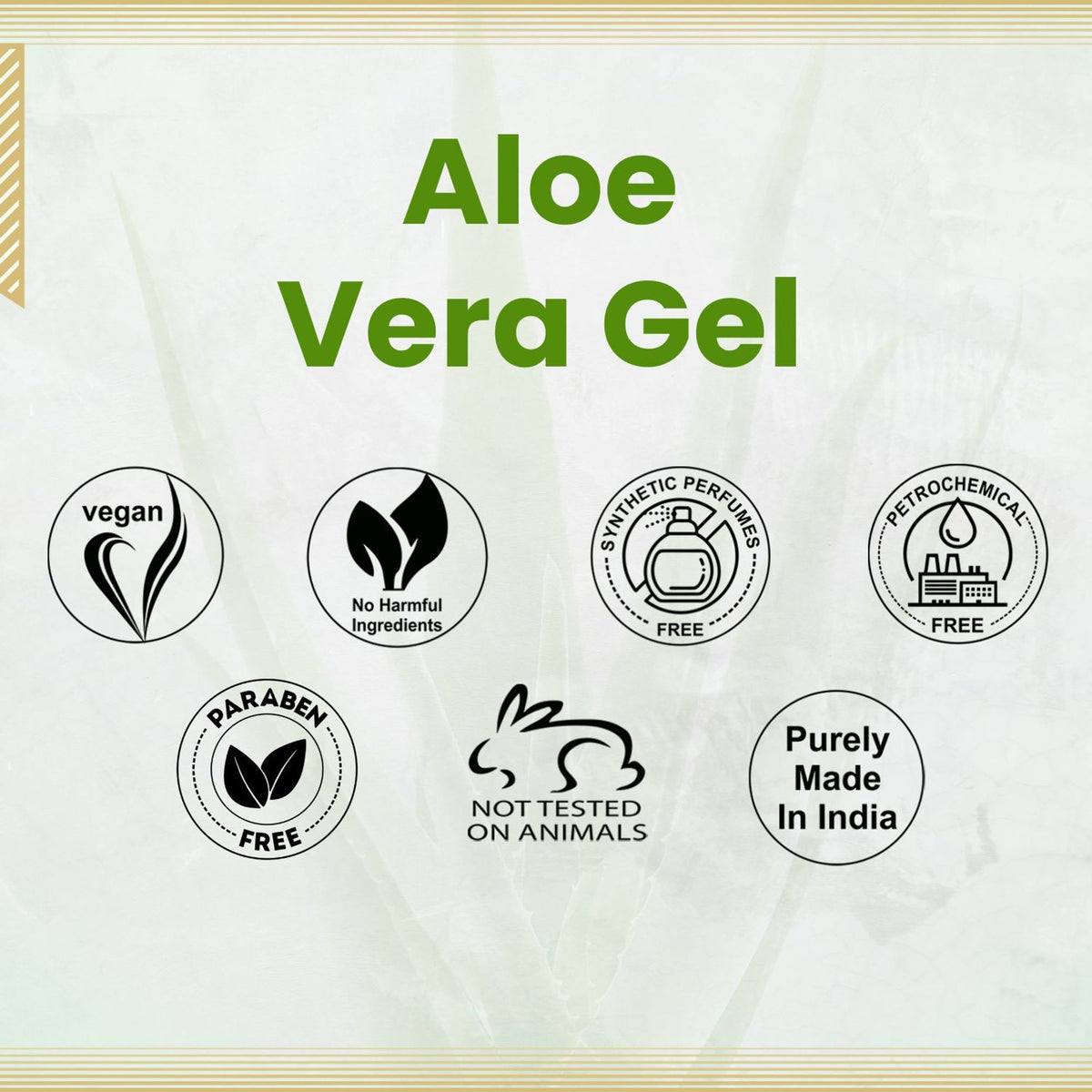 Aroma Treasures Aloe Vera Gel in a clear tube, showcasing the soothing gel inside, ideal for skincare and hydration.