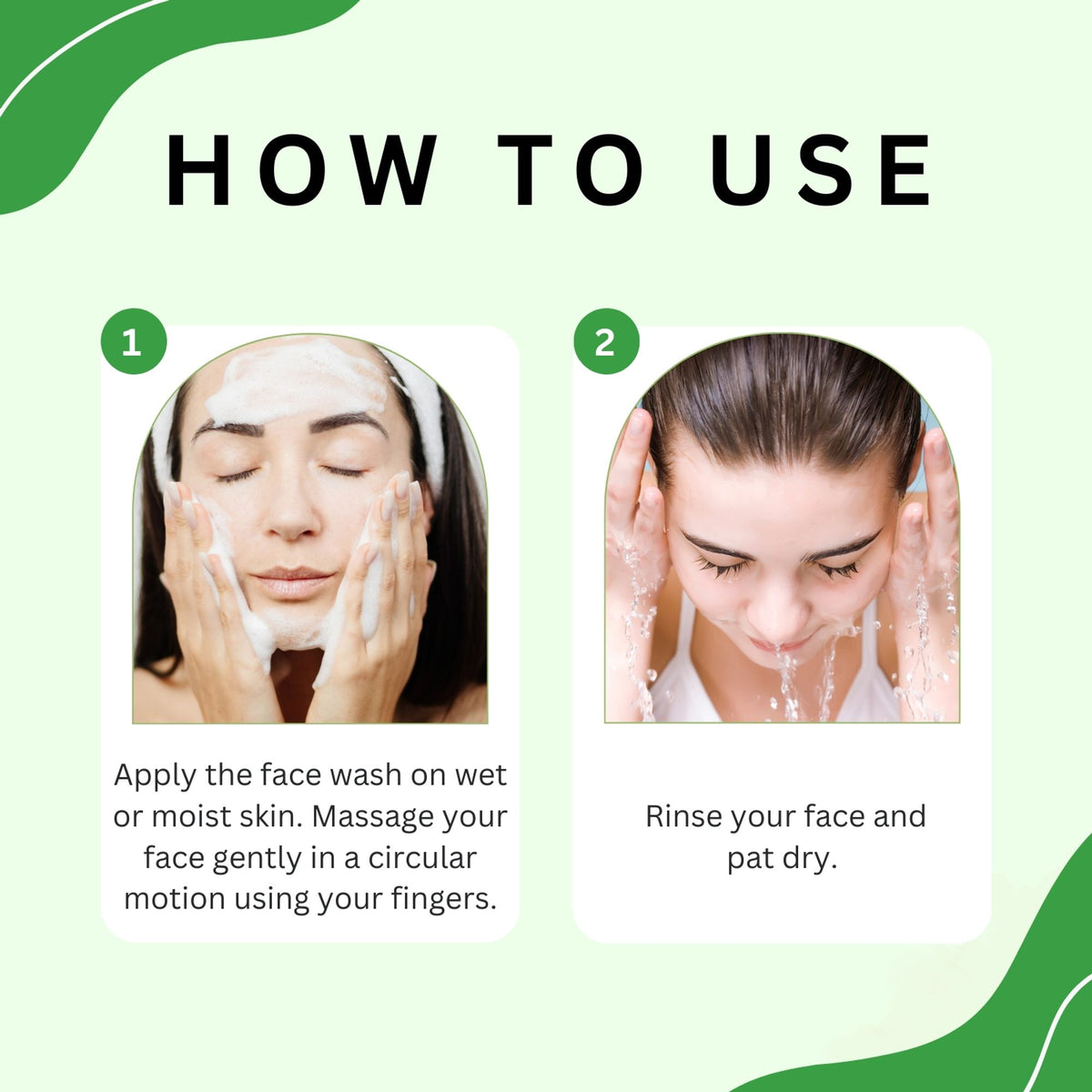 Aloe Vera face wash from Aroma Treasures with a clear bottle and green aloe vera leaf, suitable for gentle skincare.