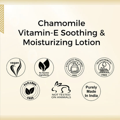 Aroma Treasures Chamomile Vitamin-E- Soothing & Moisturizing Lotion