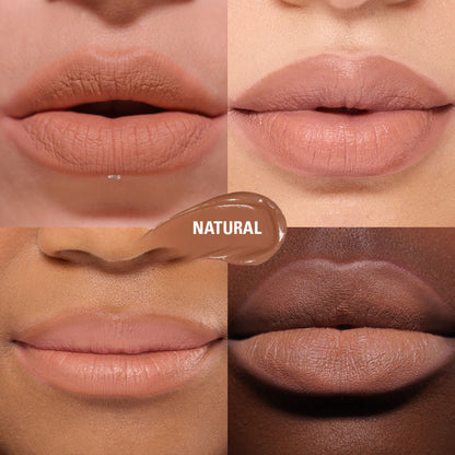 Makeup Revolution Air Blur Matte Liquid Lipstick - Natural