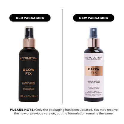 Makeup Revolution Glow fix Illuminating Fixing Spray