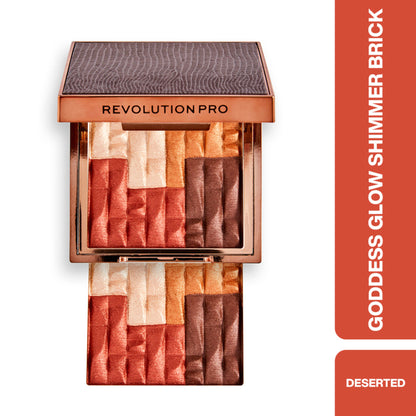 Revolution Pro Goddess Glow Shimmer Brick Deserted