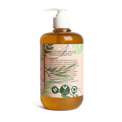 Rustic Art Organic Rose Sandal Body Wash