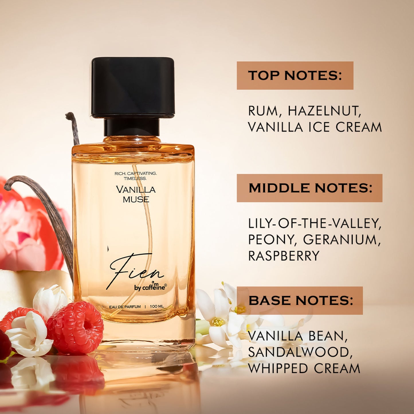 MCaffeine Fien Vanilla Muse Perfume For Women