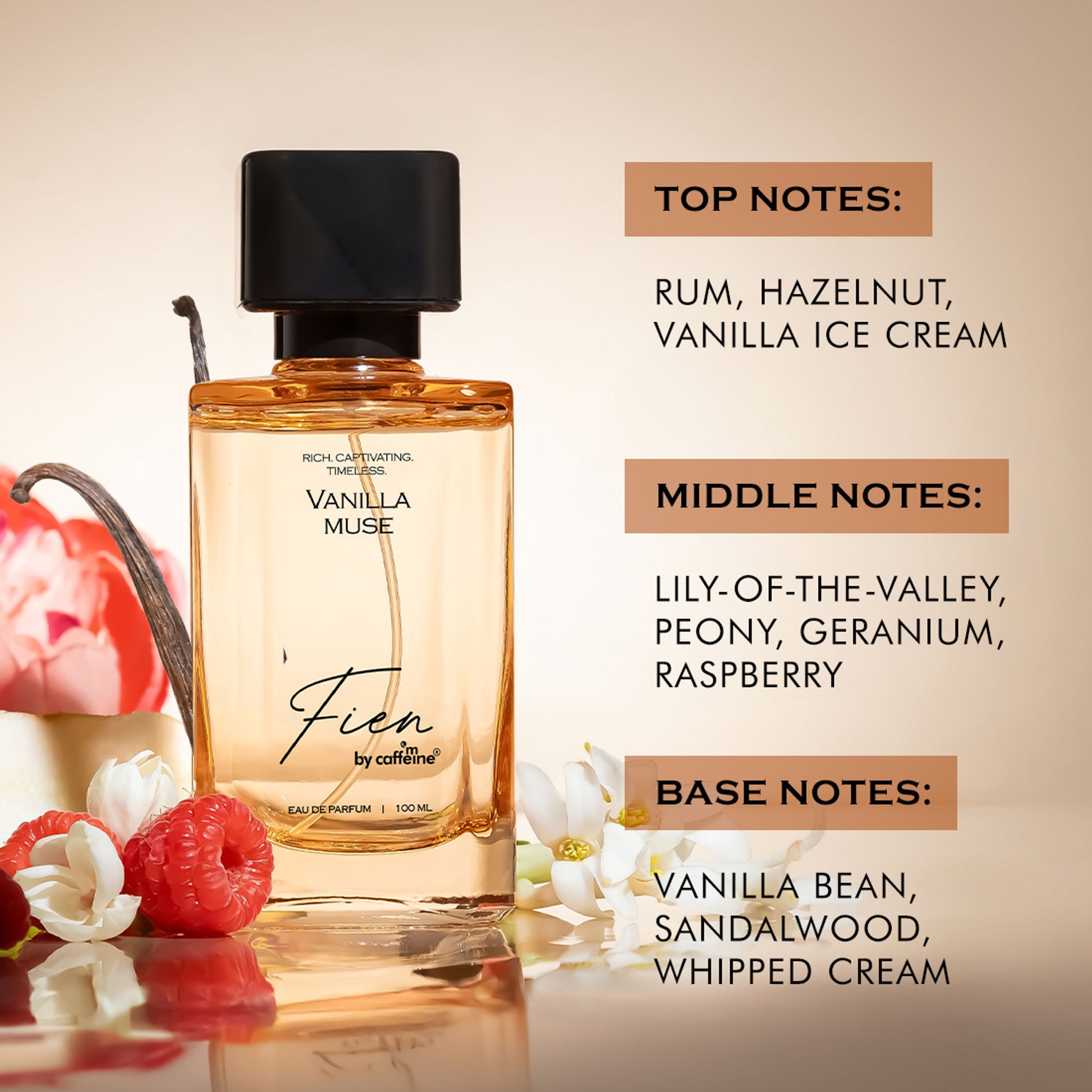 MCaffeine Fien Vanilla Muse Perfume For Women