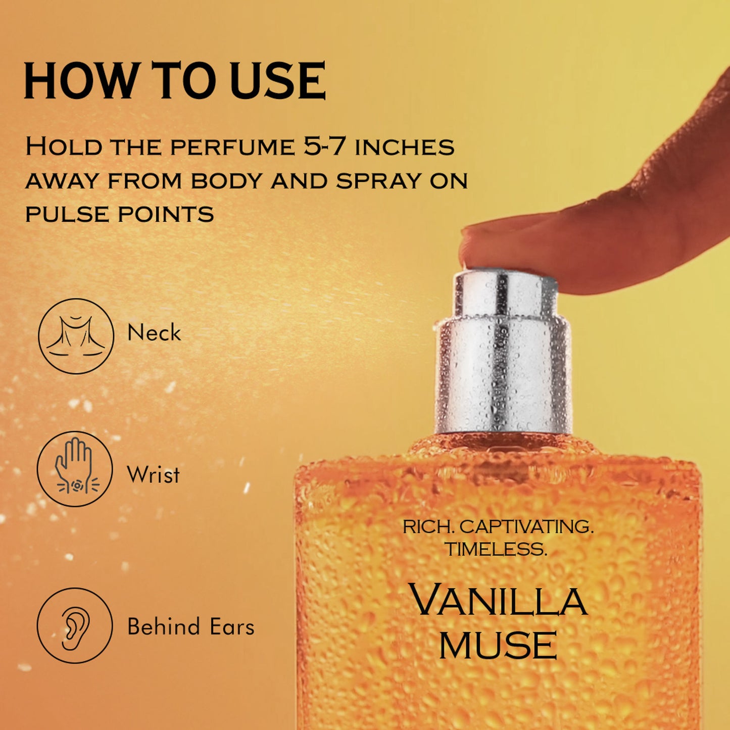 MCaffeine Fien Vanilla Muse Perfume For Women