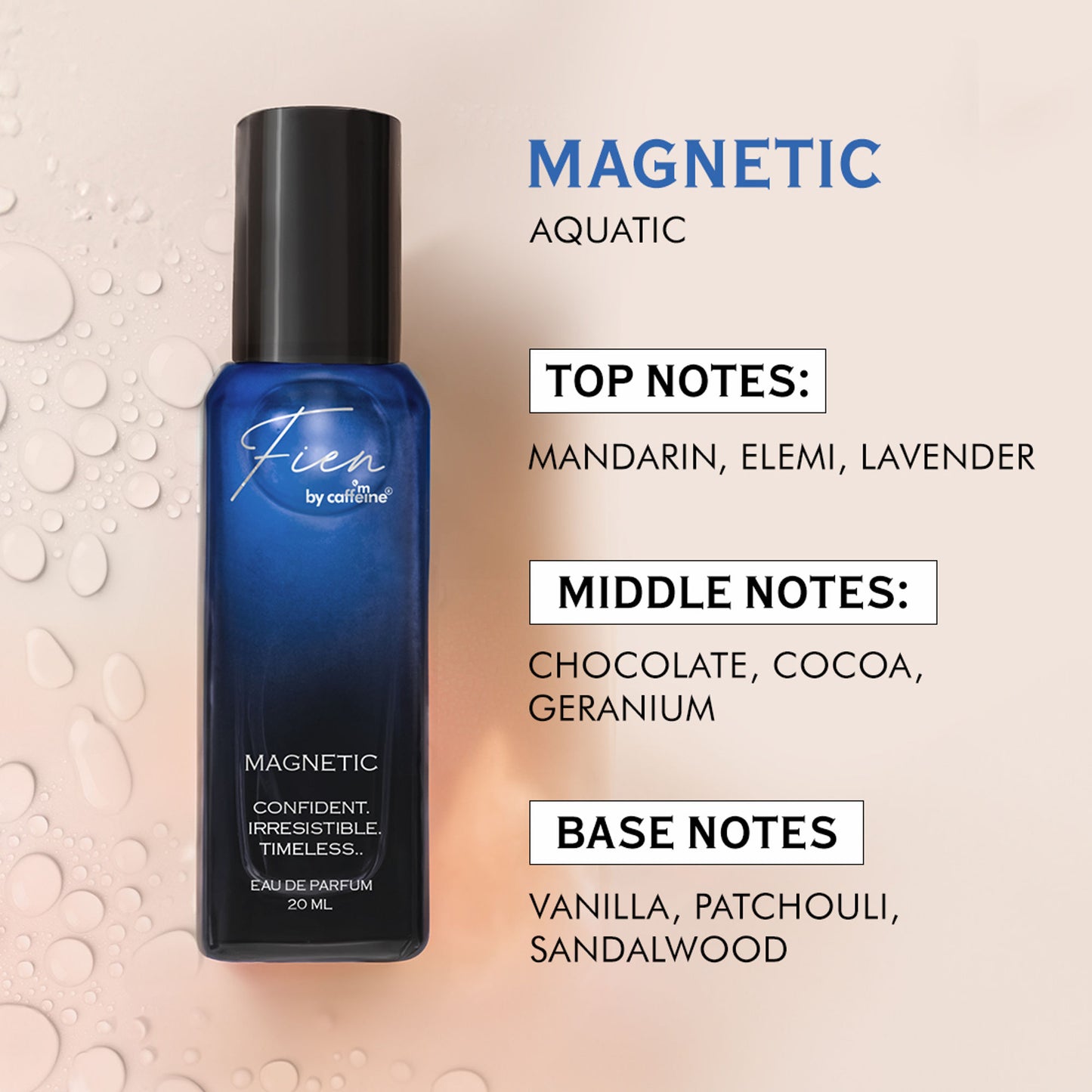 MCaffeine Fien Men Written By Women EDP Perfume Gift Set- Premium Rakhi Gift Box