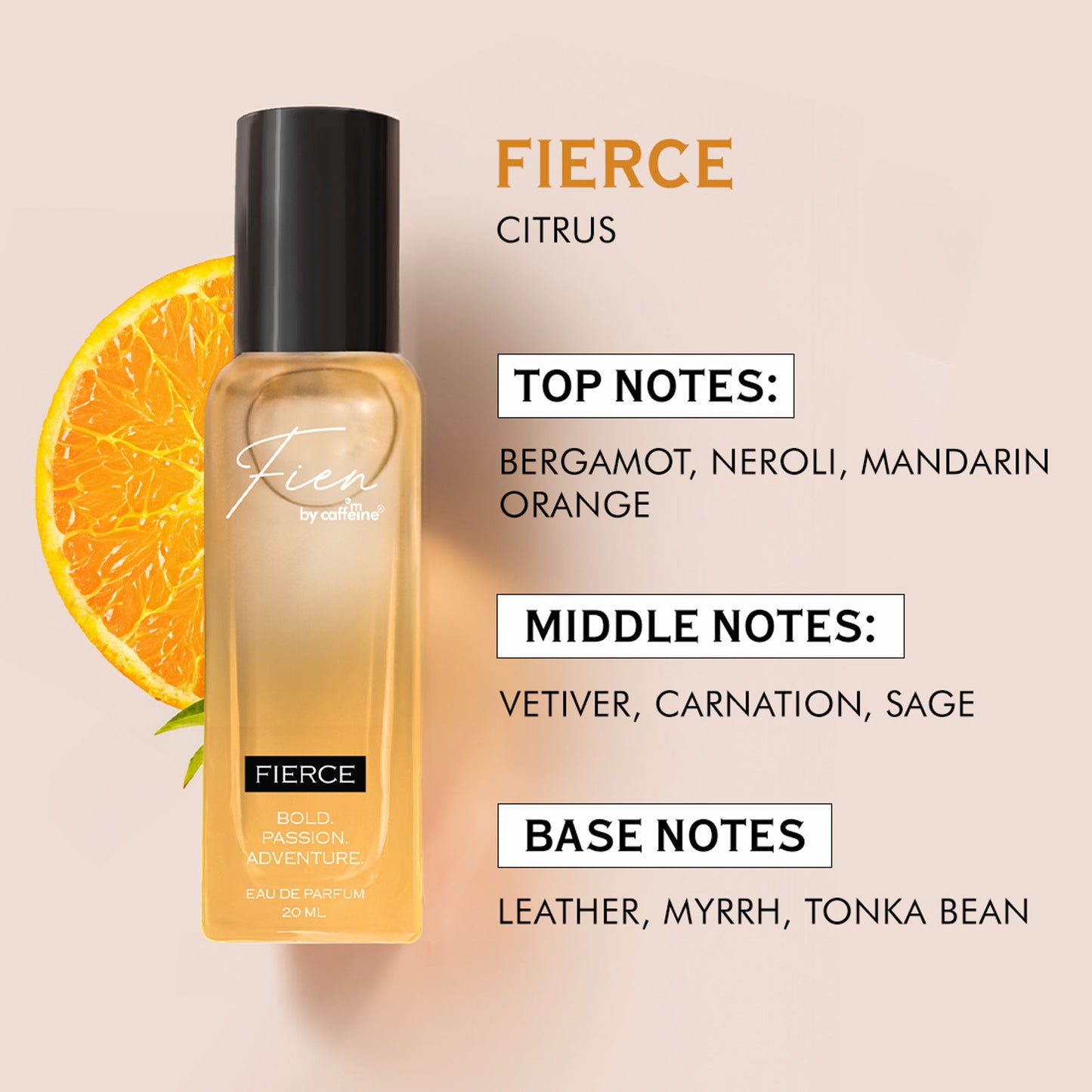 MCaffeine Fien Men Written By Women EDP Perfume Gift Set- Premium Rakhi Gift Box