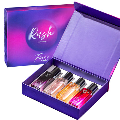MCaffeine Fien Rush EDP Perfume Gift Set For Women- Premium Rakhi Gift Box