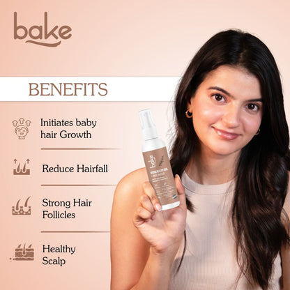 BAKE Rosemary + Rice Water Hair Growth Therapy For Hair Fall & Strengthen Hair Follicles