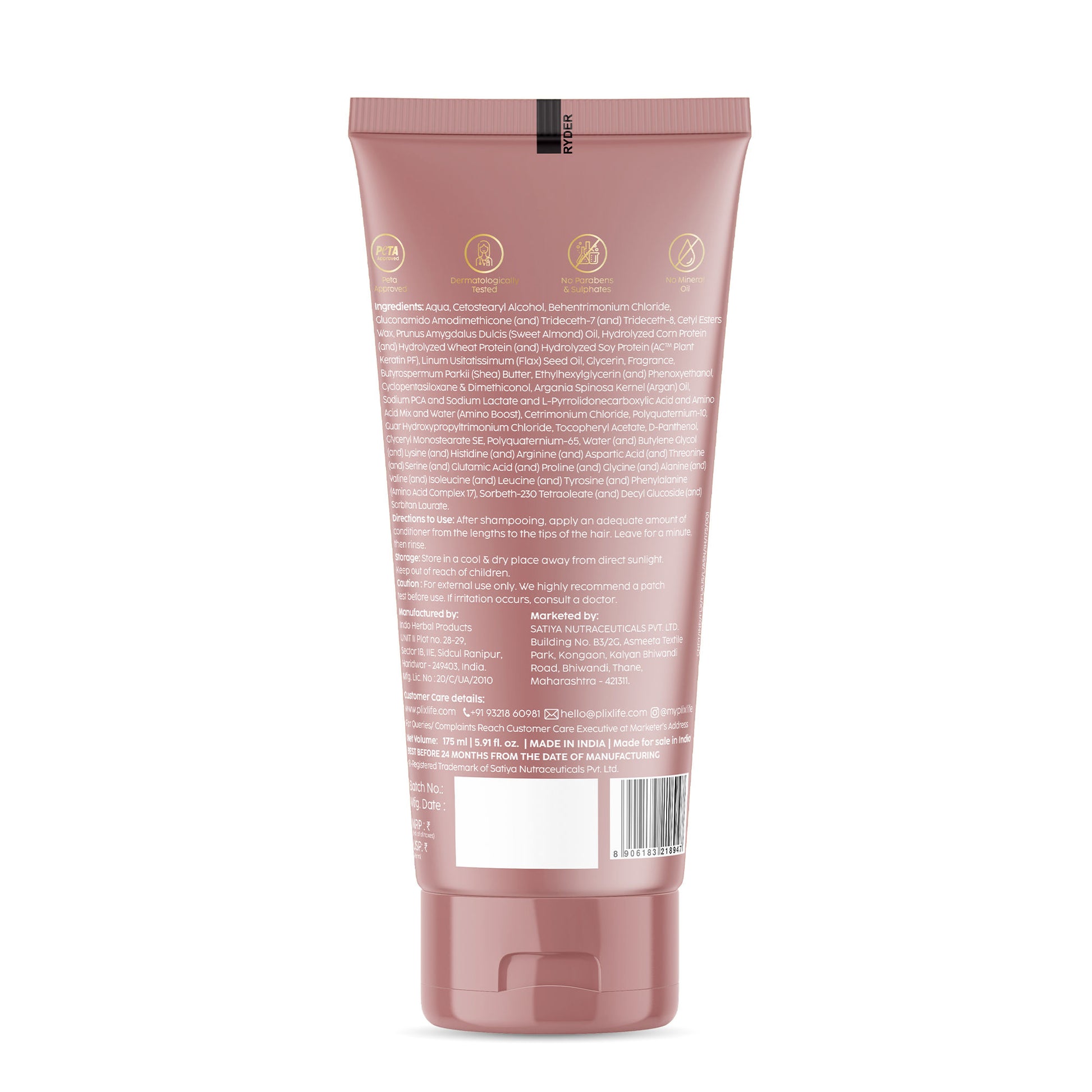 Plix The Plant Fix Flaxseed Ultrasmooth Advanced Conditioner