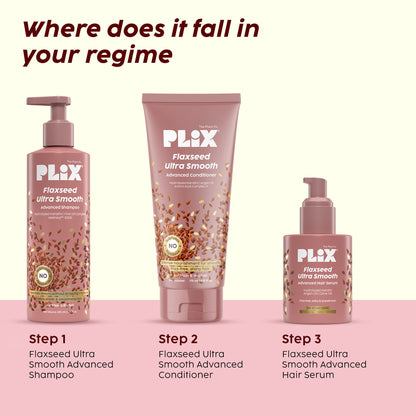 Plix The Plant Fix Flaxseed Ultrasmooth Advanced Conditioner