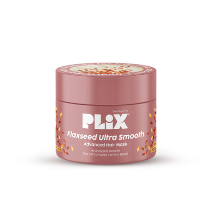 Plix The Plant Fix Flaxseed Keratin Smoothening Mask