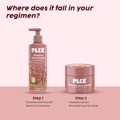 Plix The Plant Fix Flaxseed Keratin Smoothening Mask