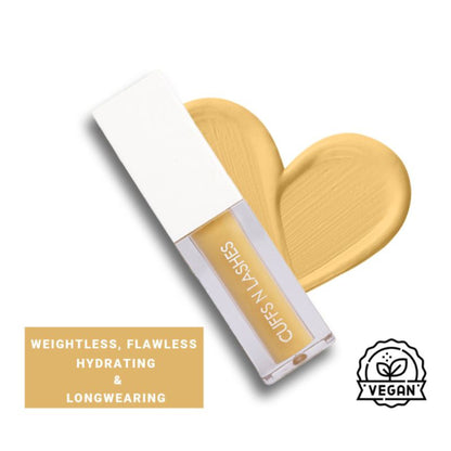 CUFFS N LASHES Cover It All Liquid Concealer - 14 Yellow