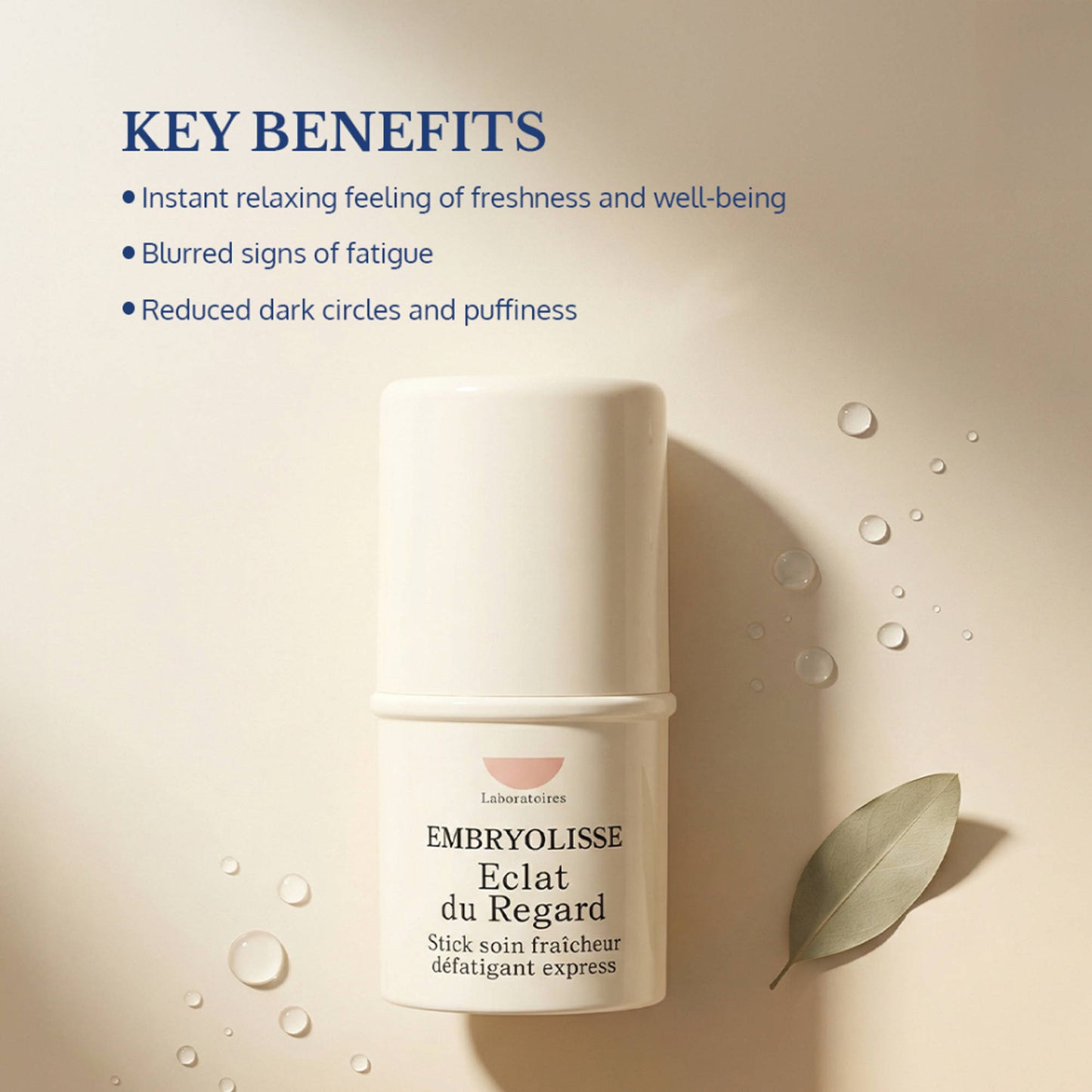 Embryolisse Radiant Cooling Eye Stick To De-Puff & Brighten Tired Eyes