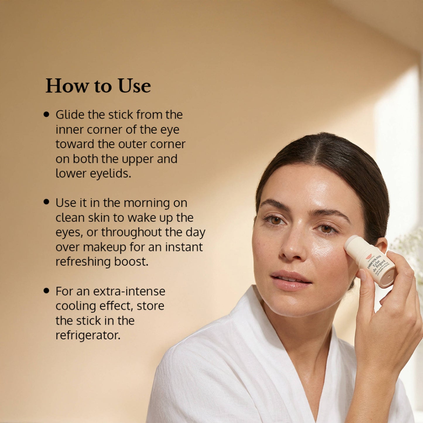 Embryolisse Radiant Cooling Eye Stick To De-Puff & Brighten Tired Eyes