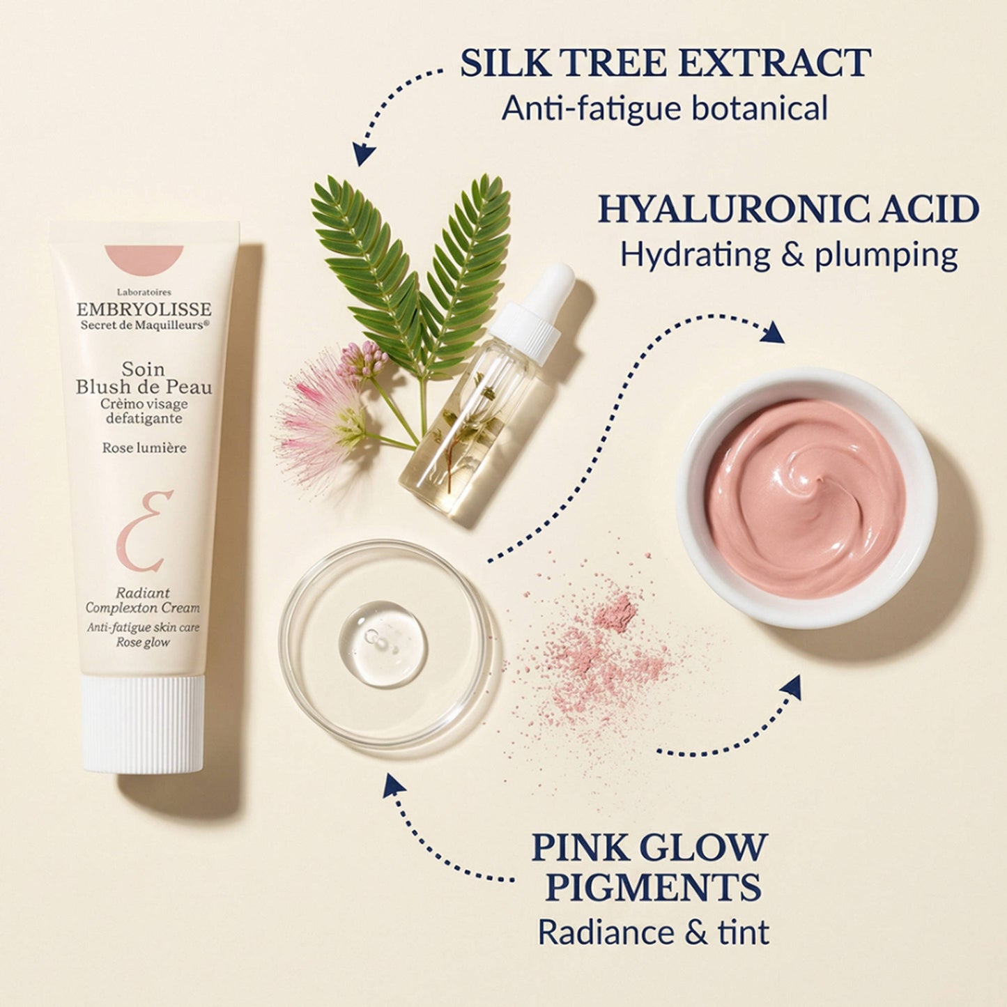 Embryolisse Radiant Complexion Rose Glow Illuminating Healthy Face Cream