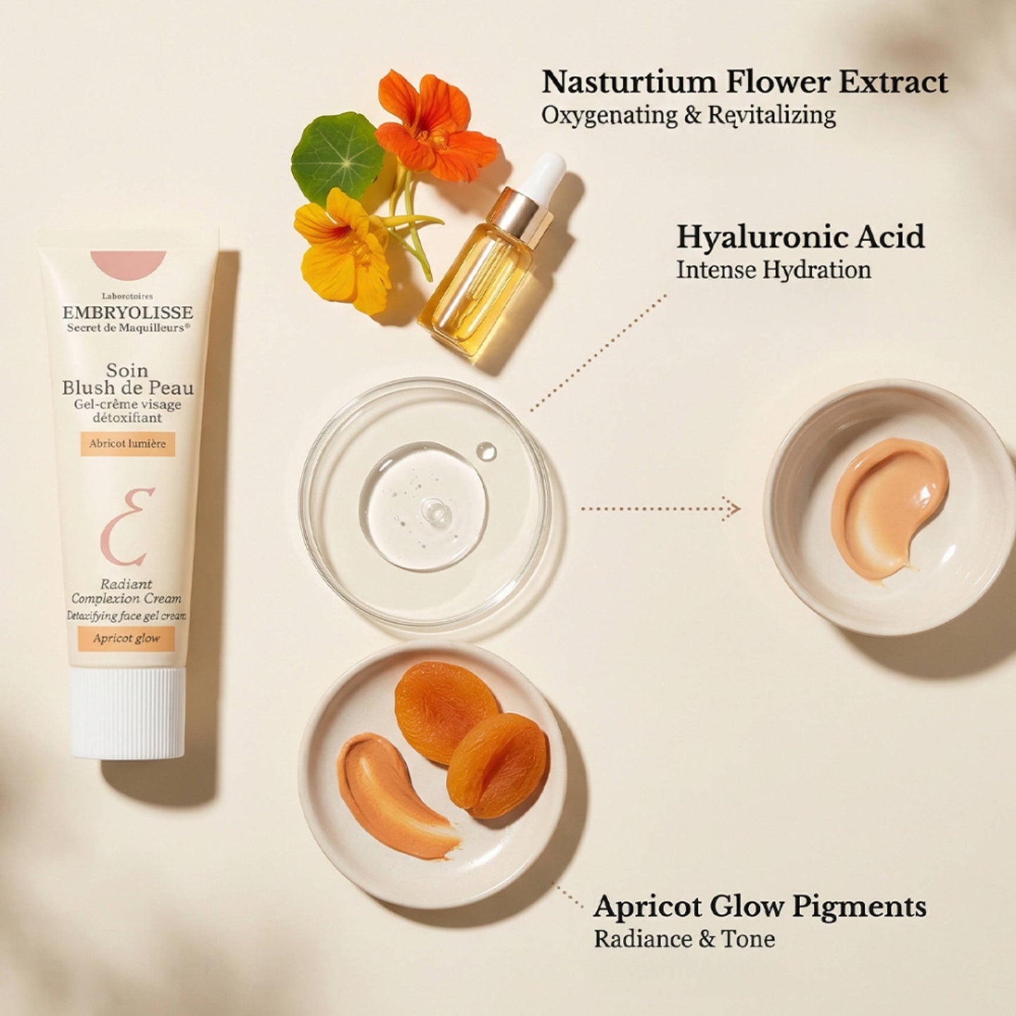 Embryolisse Radiant Complexion Apricot Energizing Warm Glow Moisturizer