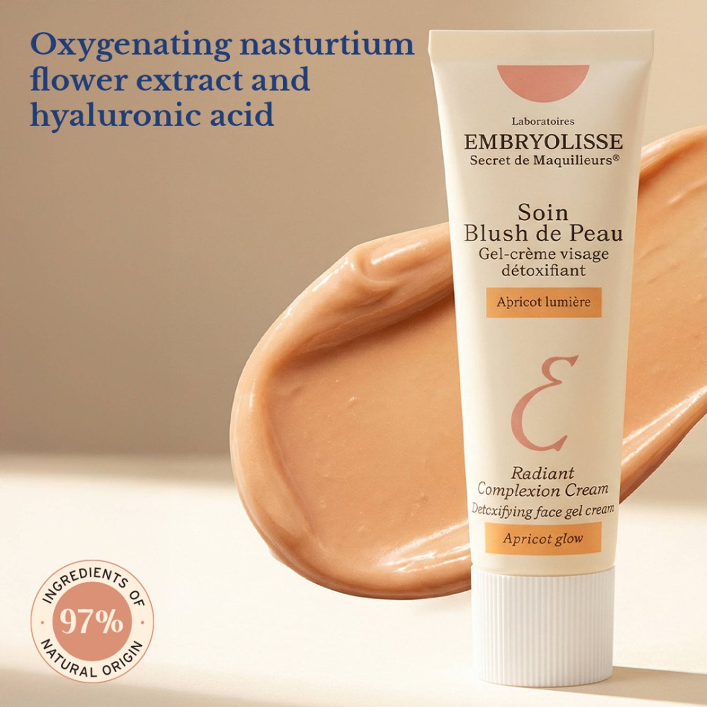 Embryolisse Radiant Complexion Apricot Energizing Warm Glow Moisturizer